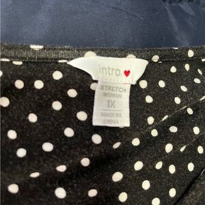 Black and White Polka Dot Dress